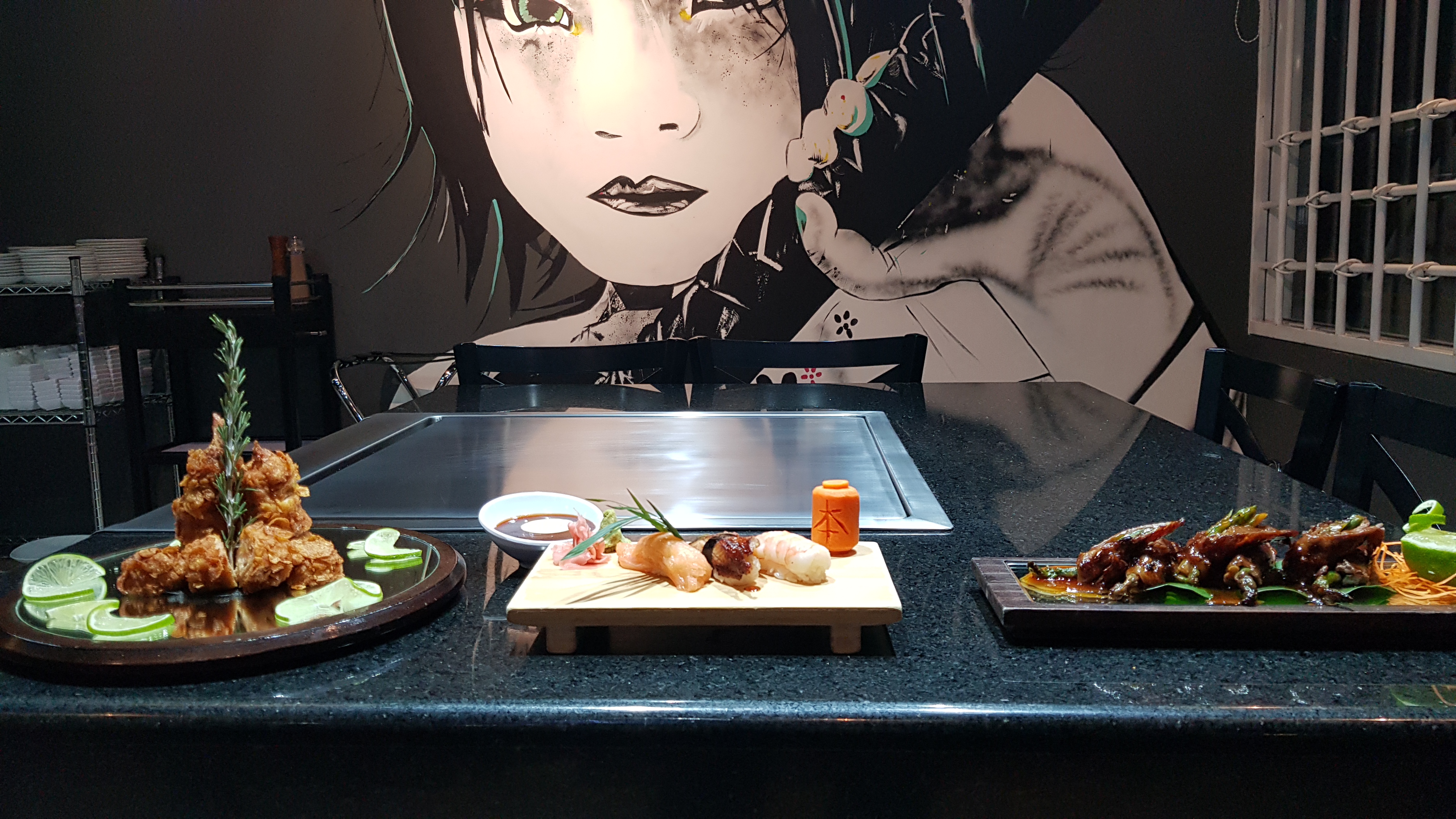 Platillo de cocina japonesa